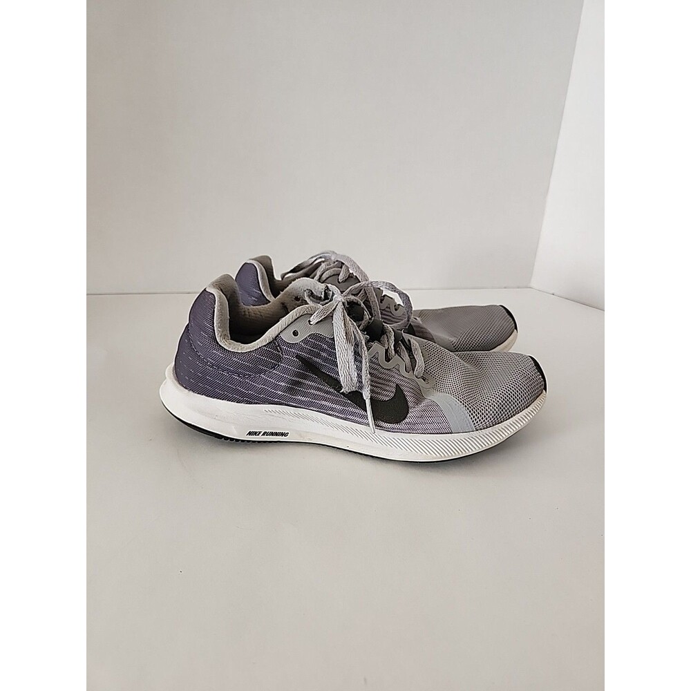Nike Downshifter 8 Gray White Womens Running Shoes Sneakers Size 6 908994-006